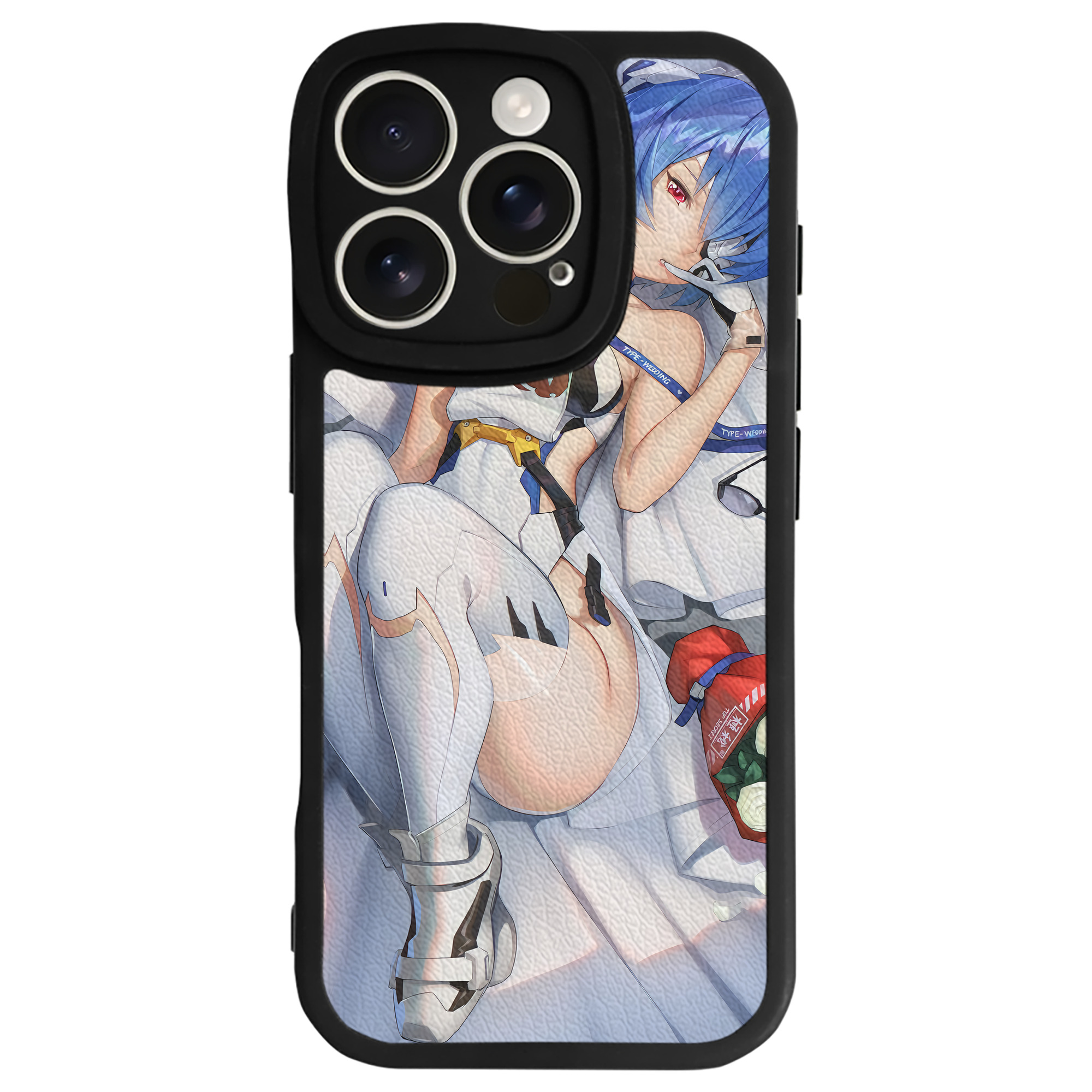 （画像用） EVA 新世紀エヴァンゲリオン 【iPhone 16シリーズ対応】シリコンスマホケース（レザー調） 材質：シリコン
